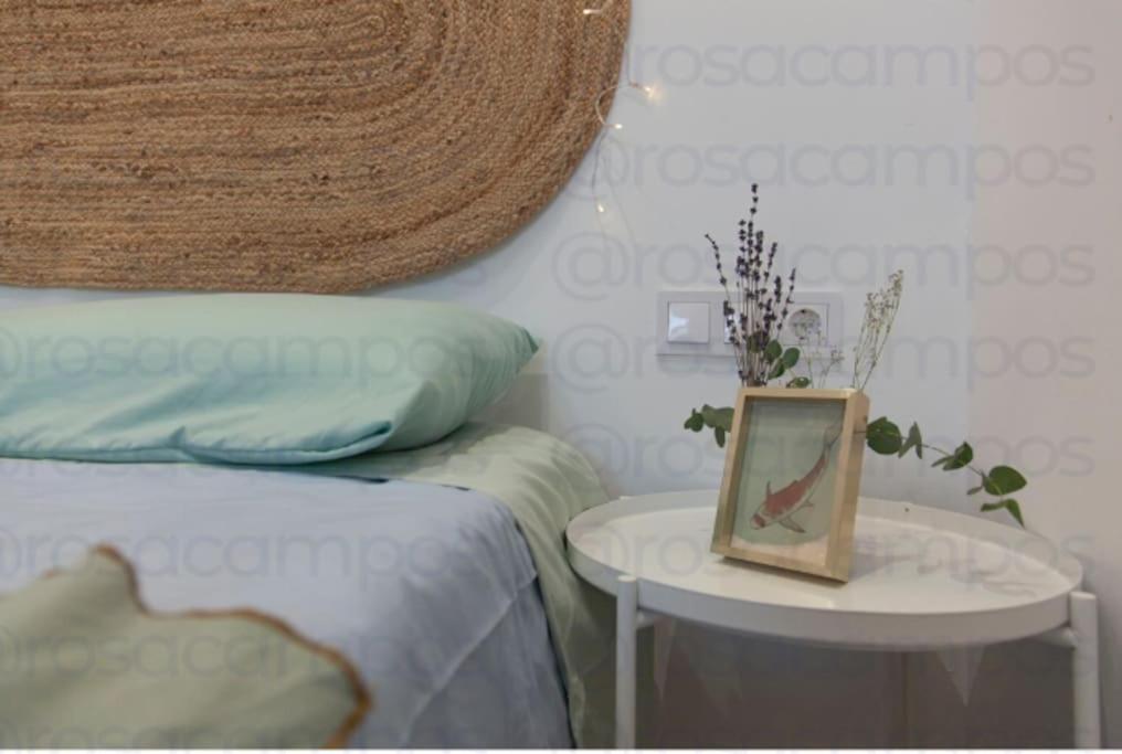 Al5 Seaside Bliss-Stylish Loft Steps From Malvarrosa บาเลนเซีย ภายนอก รูปภาพ